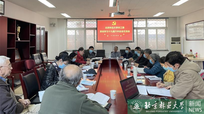 校关工委召开学习贯彻党的十九届六中全会精神辅导报告会